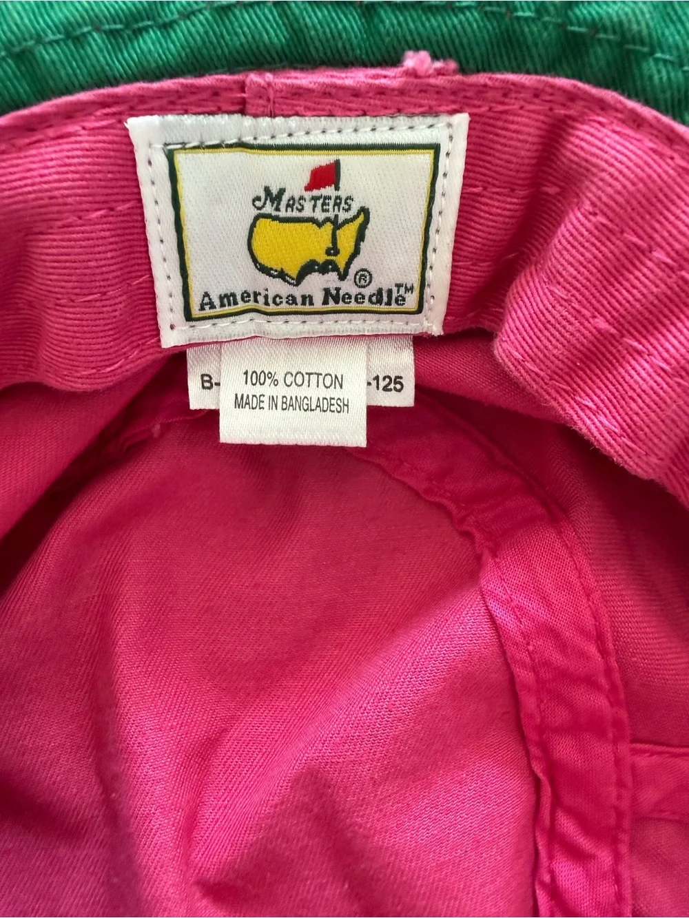 Masters Pink Bucket Hat